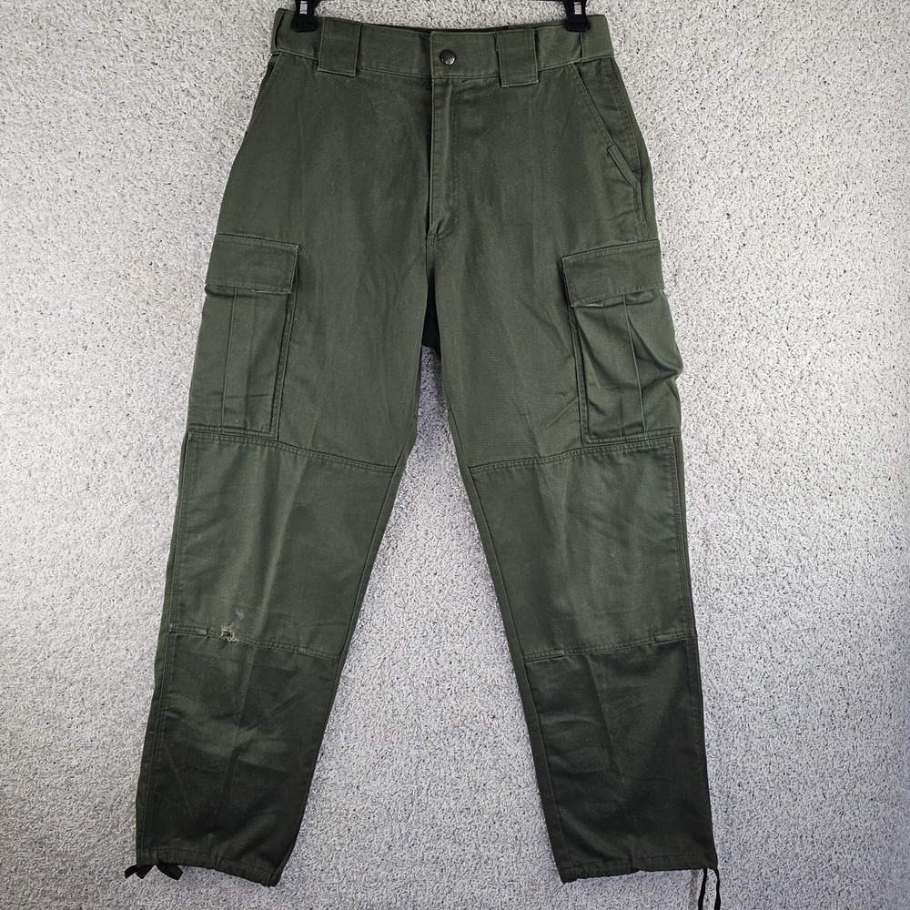 5.11 Tactical Ripstop Camo Green Pants‎ Style 74273 31x32.5 Double Knee Utility